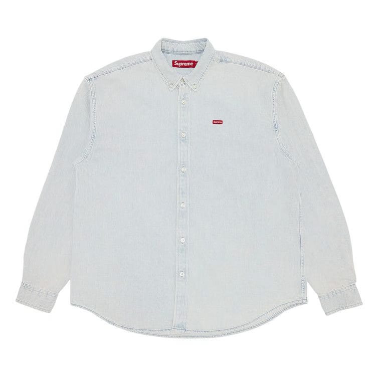 Supreme Small Box Shirt Washed Denim