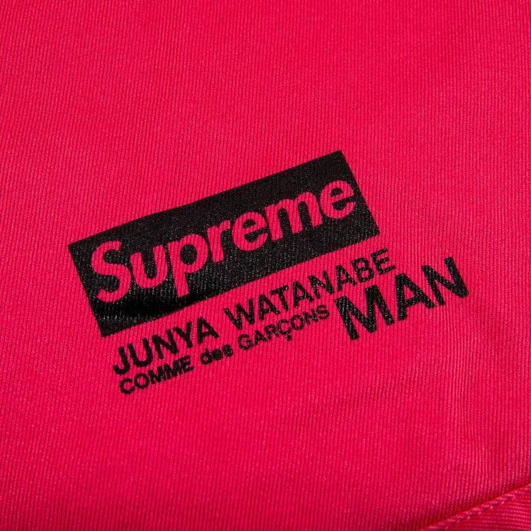 Supreme x Junya Watanabe x Comme des Garçons MAN Printed Work Jacket Bright Pink