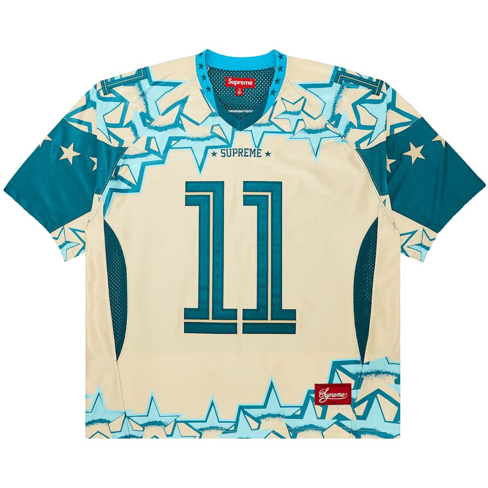 Supreme Stars Football Jersey Gold