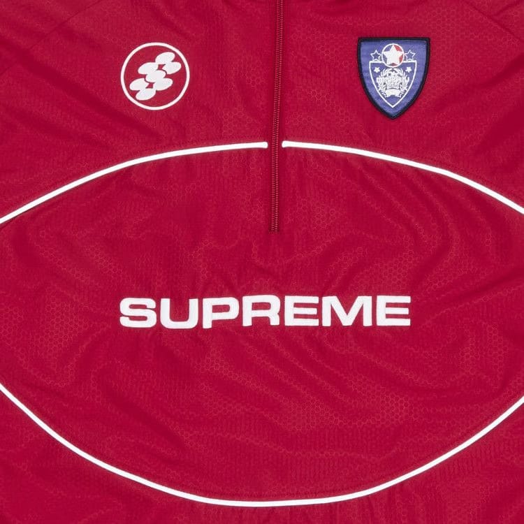 Supreme Reflective Piping Pullover Red