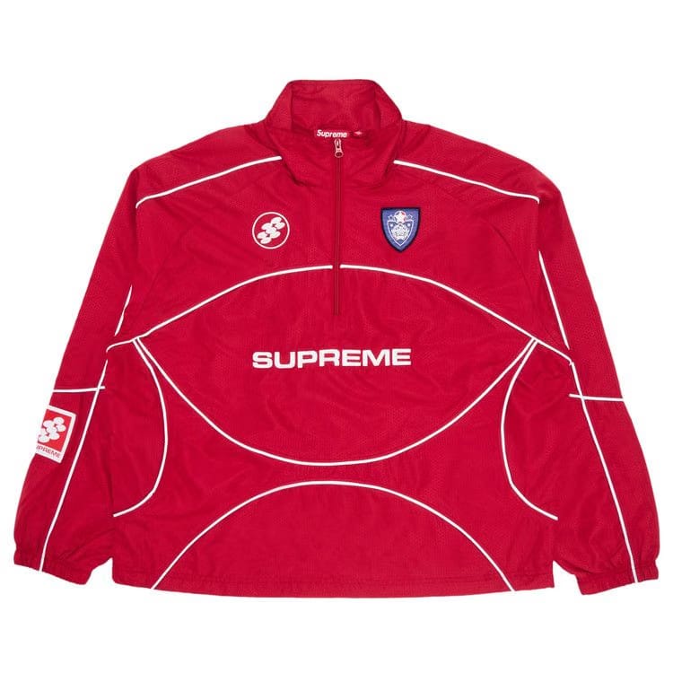 Supreme Reflective Piping Pullover Red