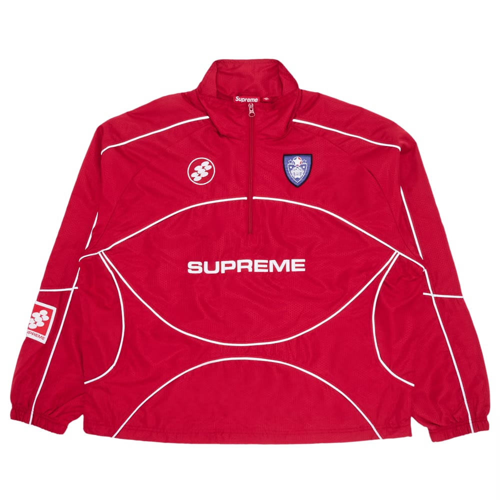 Supreme Reflective Piping Pullover Red