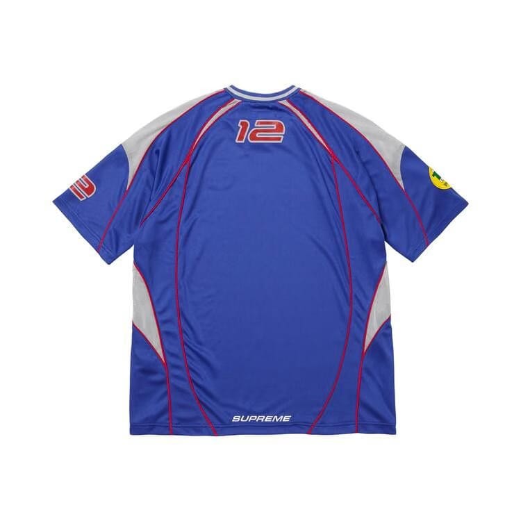 Supreme Piping Soccer Jersey Royal