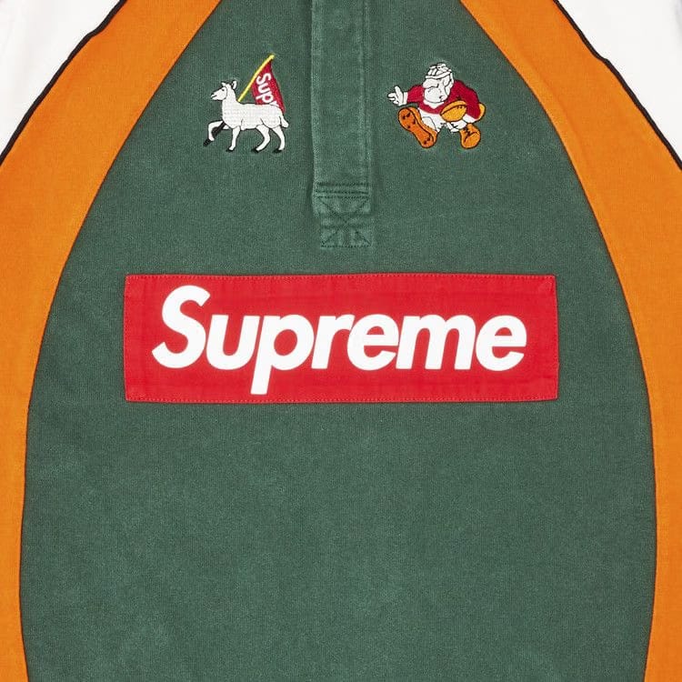 Supreme Shorts-Sleeve Rugby Multicolor