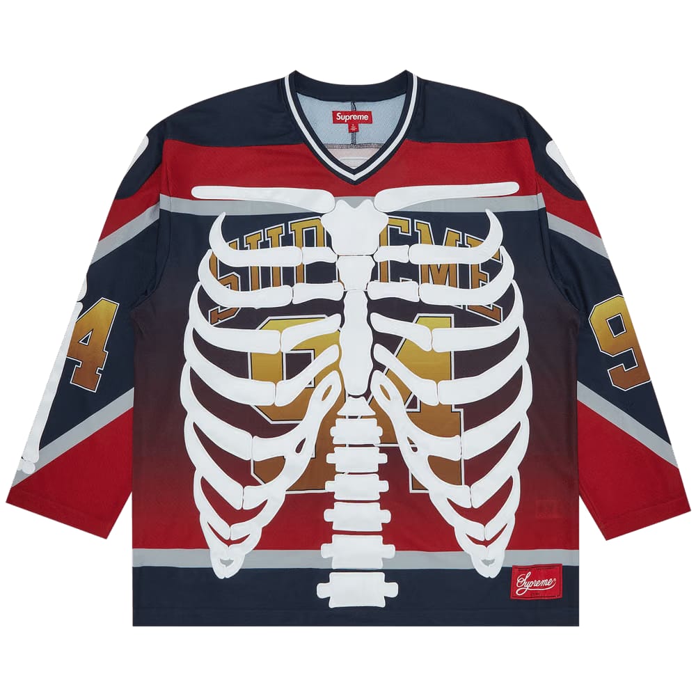 Supreme Bones Hockey Jersey Multicolor