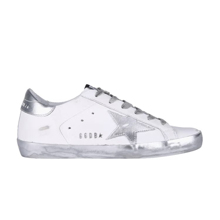 Golden Goose Wmns Superstar 'White Silver'