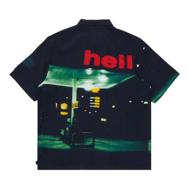 Supreme Hell Shorts-Sleeve Shirt Multicolor