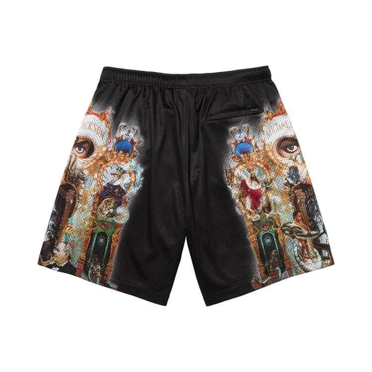 Supreme Michael Jackson Dangerous Mesh Shorts Black
