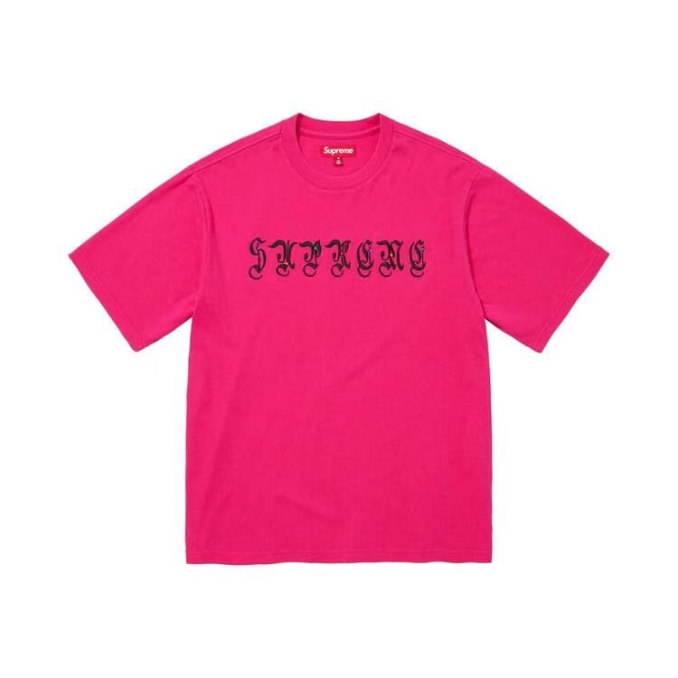 Supreme Aoi Gems Shorts-Sleeve Top Fuchsia