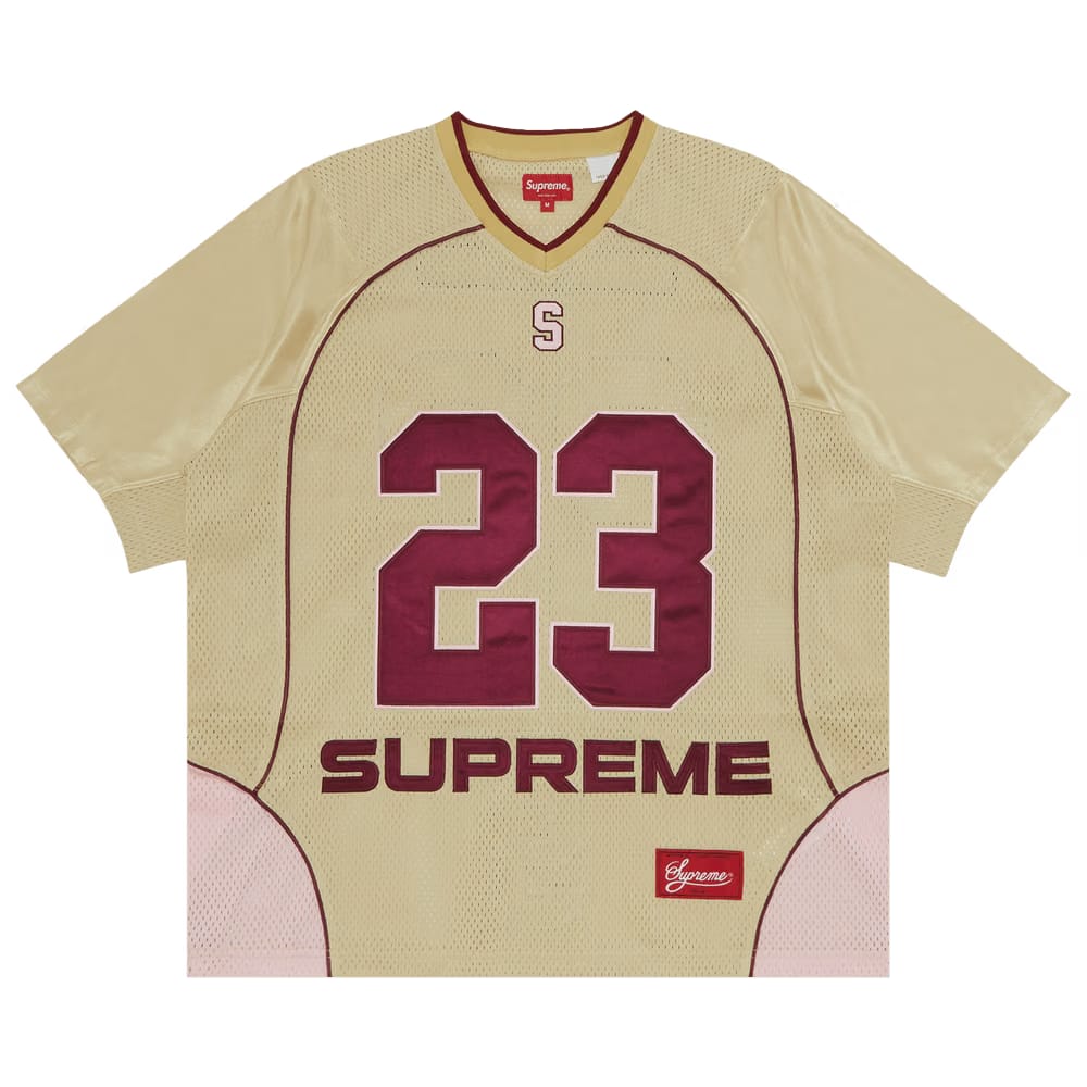 Supreme Perfect Season Football Jersey Gold