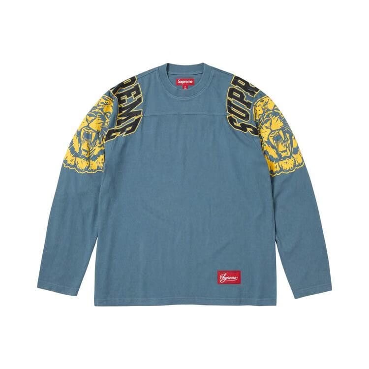 Supreme Mascot Long-Sleeve Football Top Slate