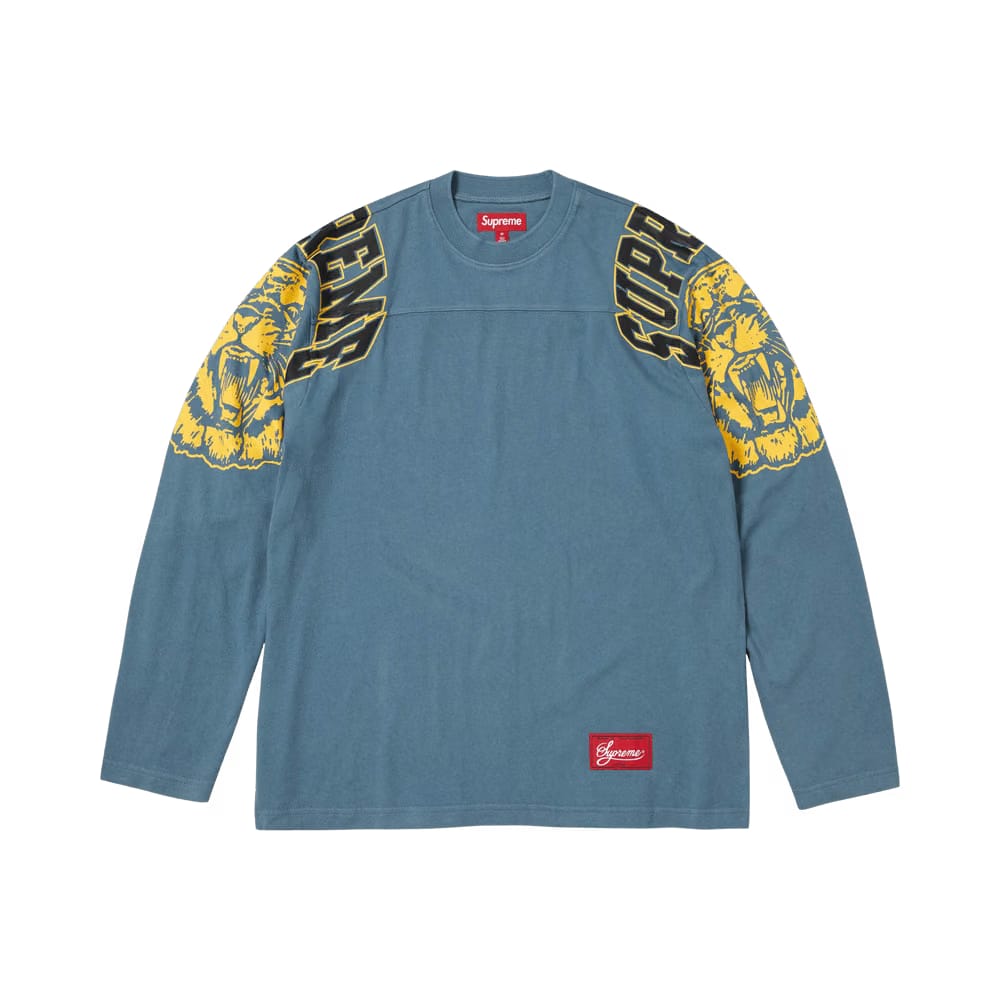 Supreme Mascot Long-Sleeve Football Top Slate