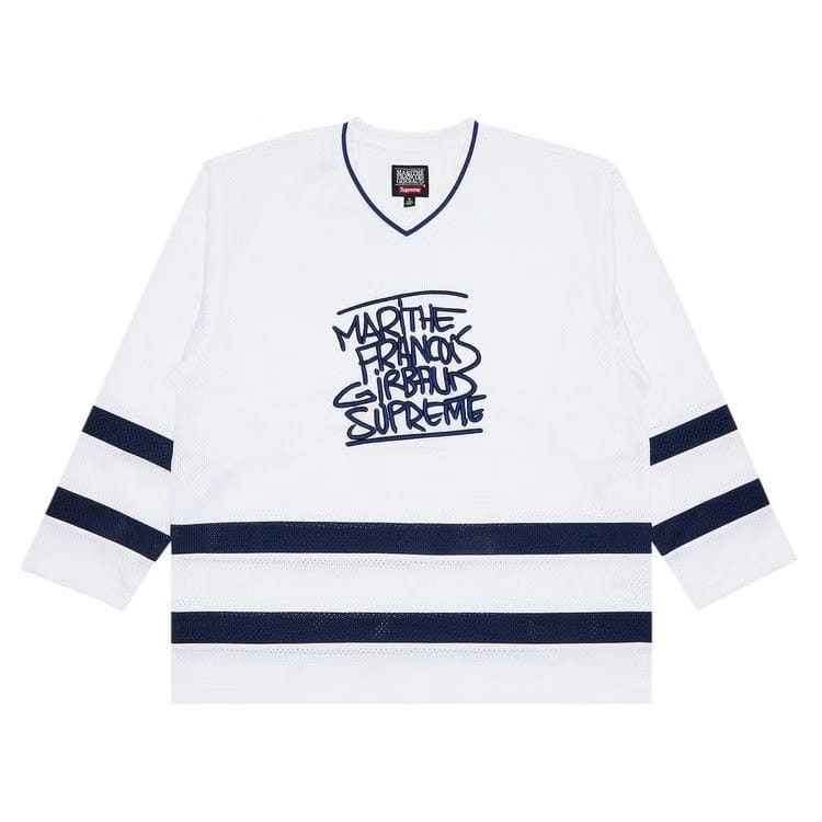 Supreme x Martithé + François Girbaud Hockey Jersey White