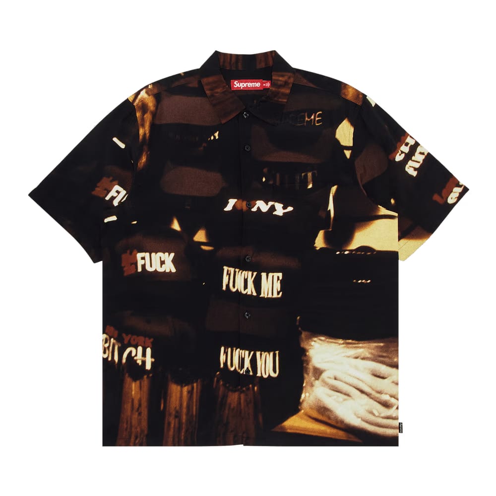 Supreme Canal St. Shorts-Sleeve Shirt Multicolor