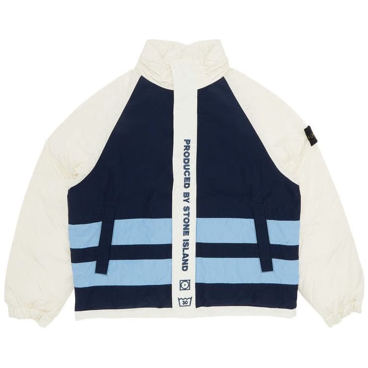 Supreme x Stone Island Reversible Down Puffer Jacket White