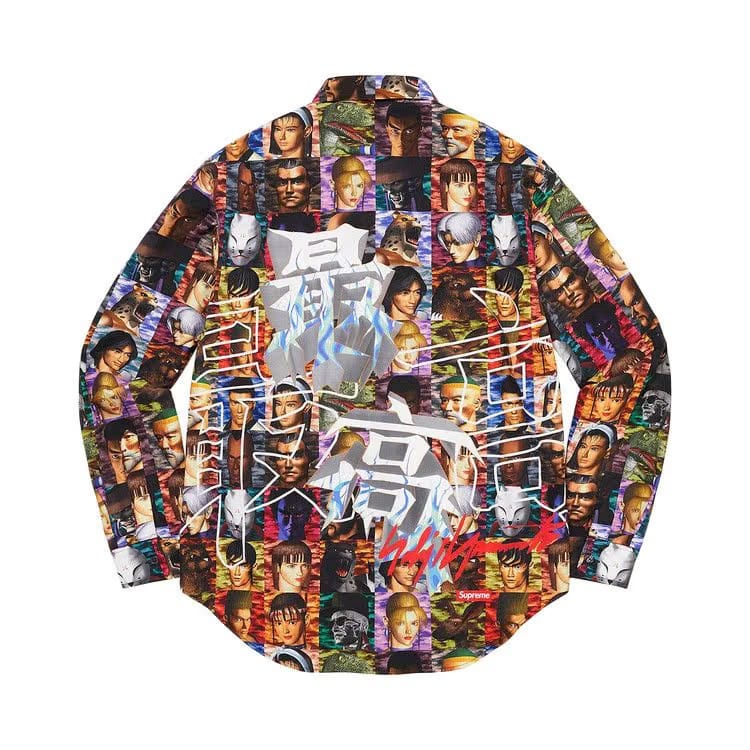 Supreme x Yohji Yamamoto x TEKKEN Shirt Multicolor