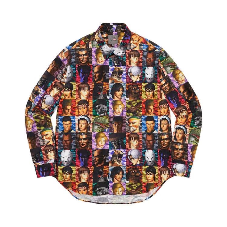 Supreme x Yohji Yamamoto x TEKKEN Shirt Multicolor