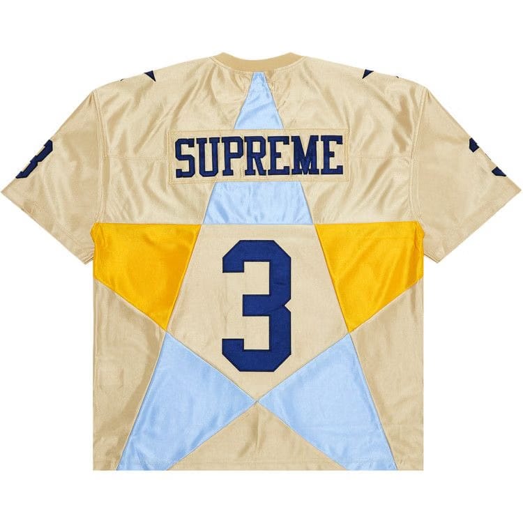 Supreme Star Football Jersey Gold