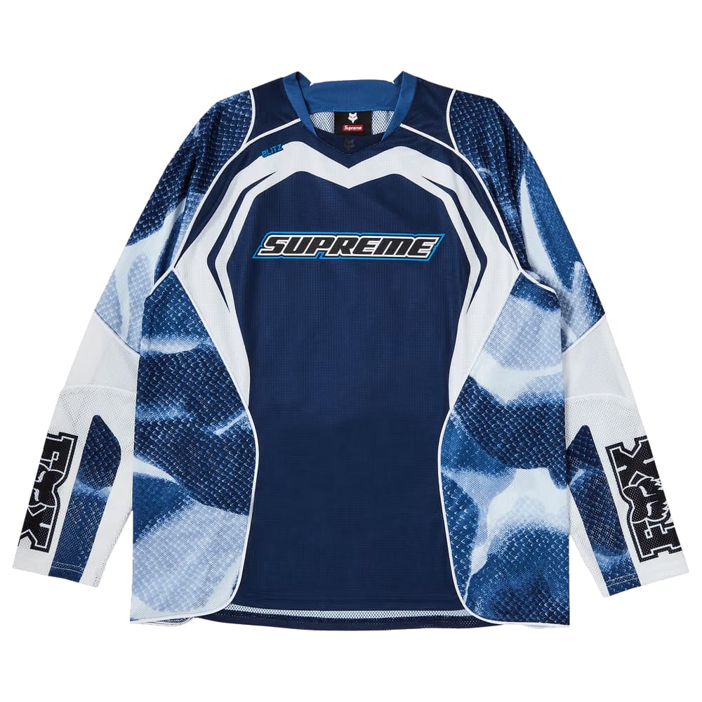 Supreme x Fox Racing Jersey Navy