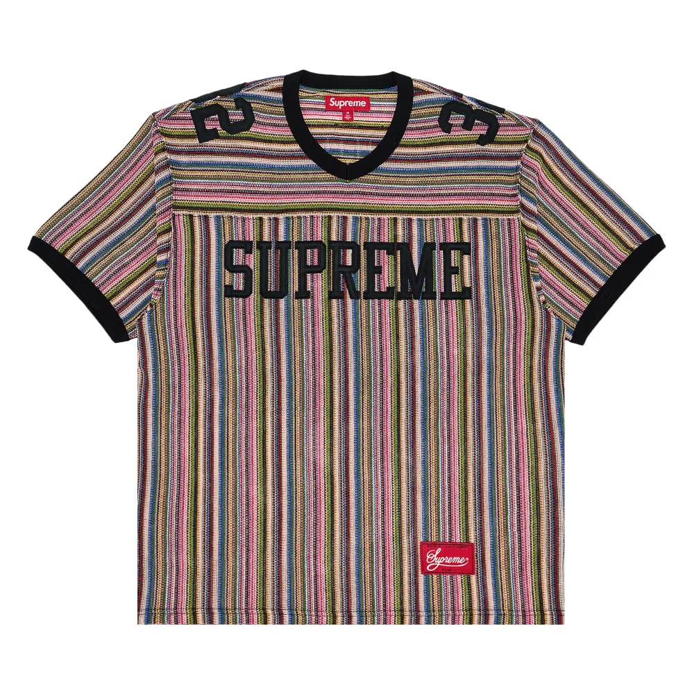 Supreme Open Knit Football Top Multicolor