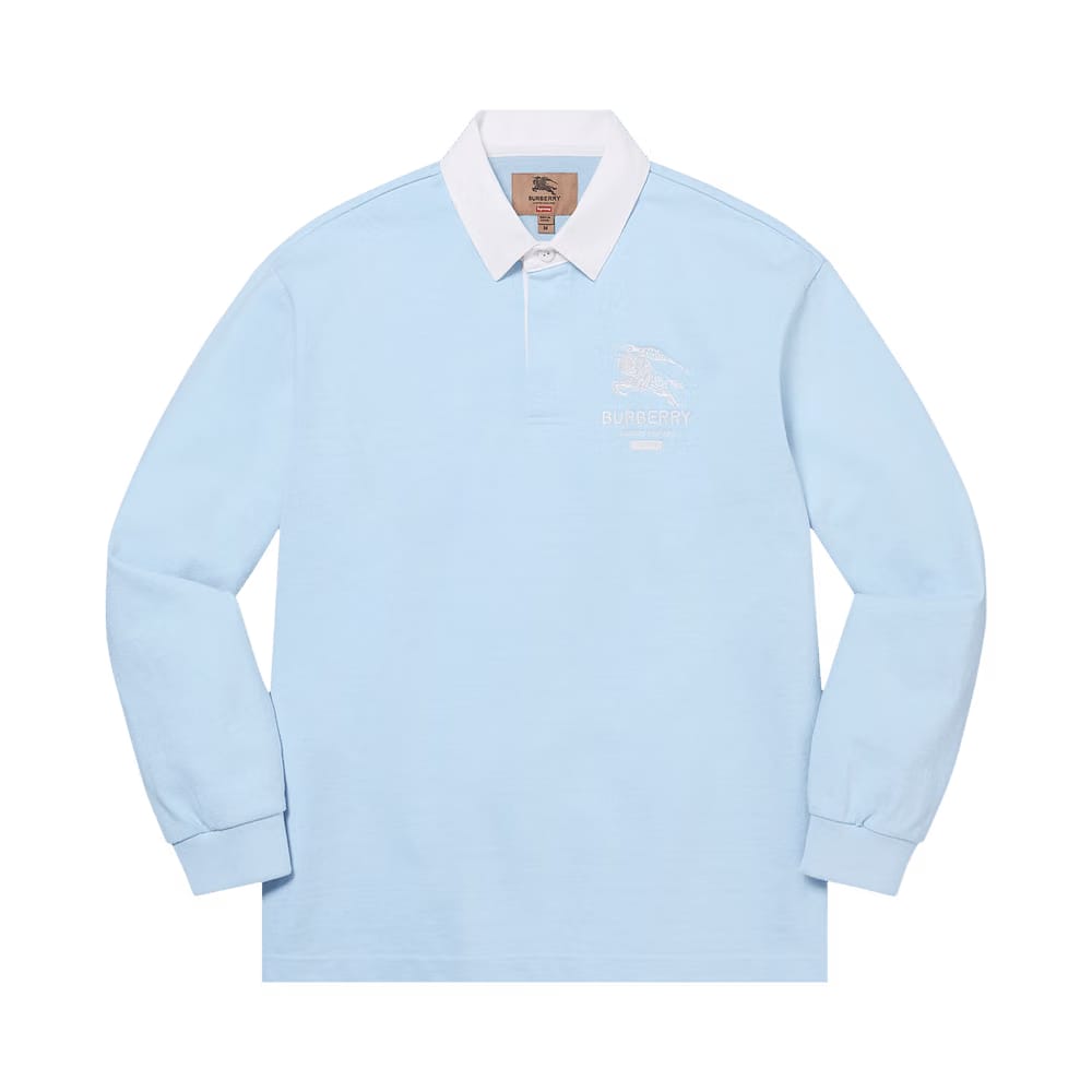 Supreme x Burberry Rugby Pale Blue