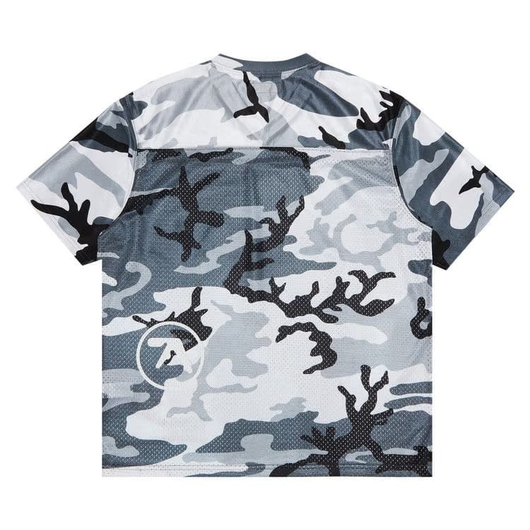 Supreme x Aphex Twin Football Jersey Snow Camo