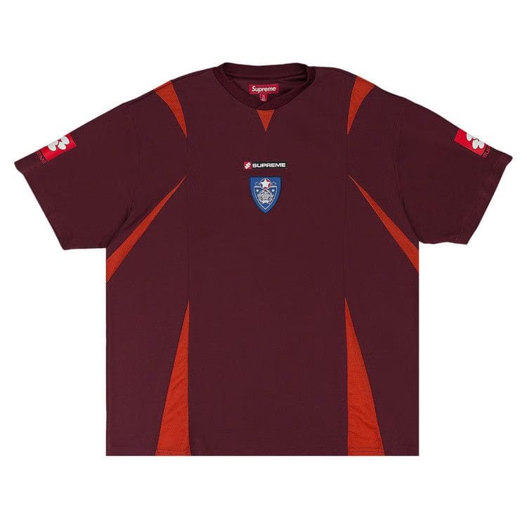 Supreme Crest Soccer Jersey Maroon