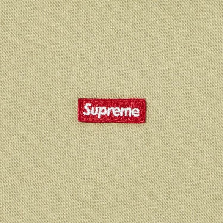 Supreme Small Box Shirt Tan