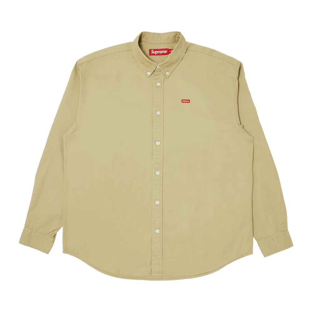 Supreme Small Box Shirt Tan
