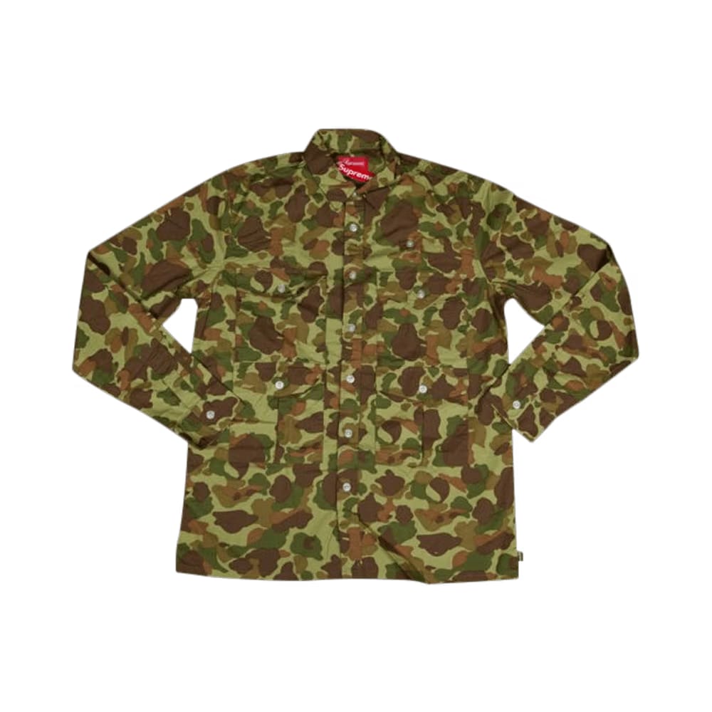 Supreme Safari Shirt Camo