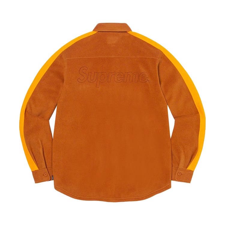 Supreme Polartec Shirt Rust