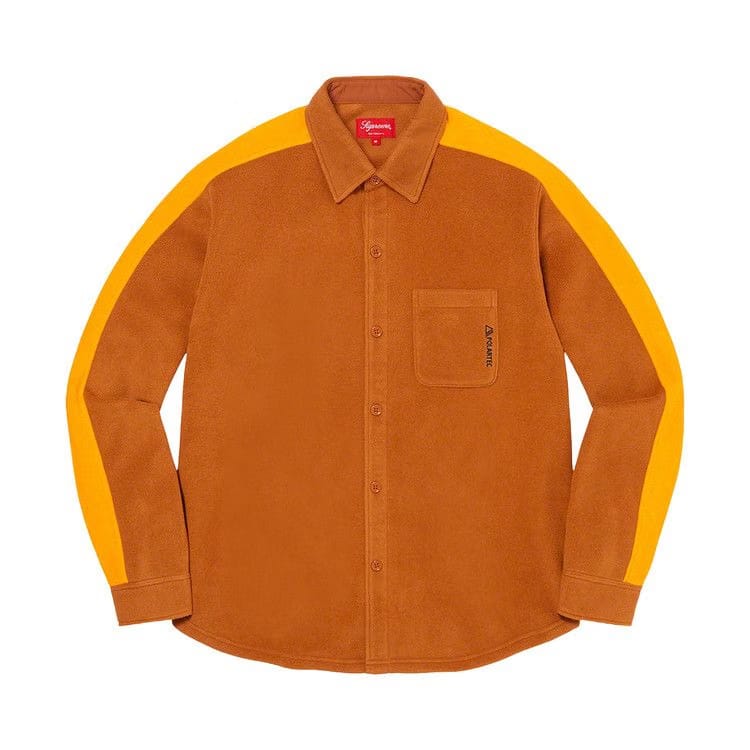 Supreme Polartec Shirt Rust