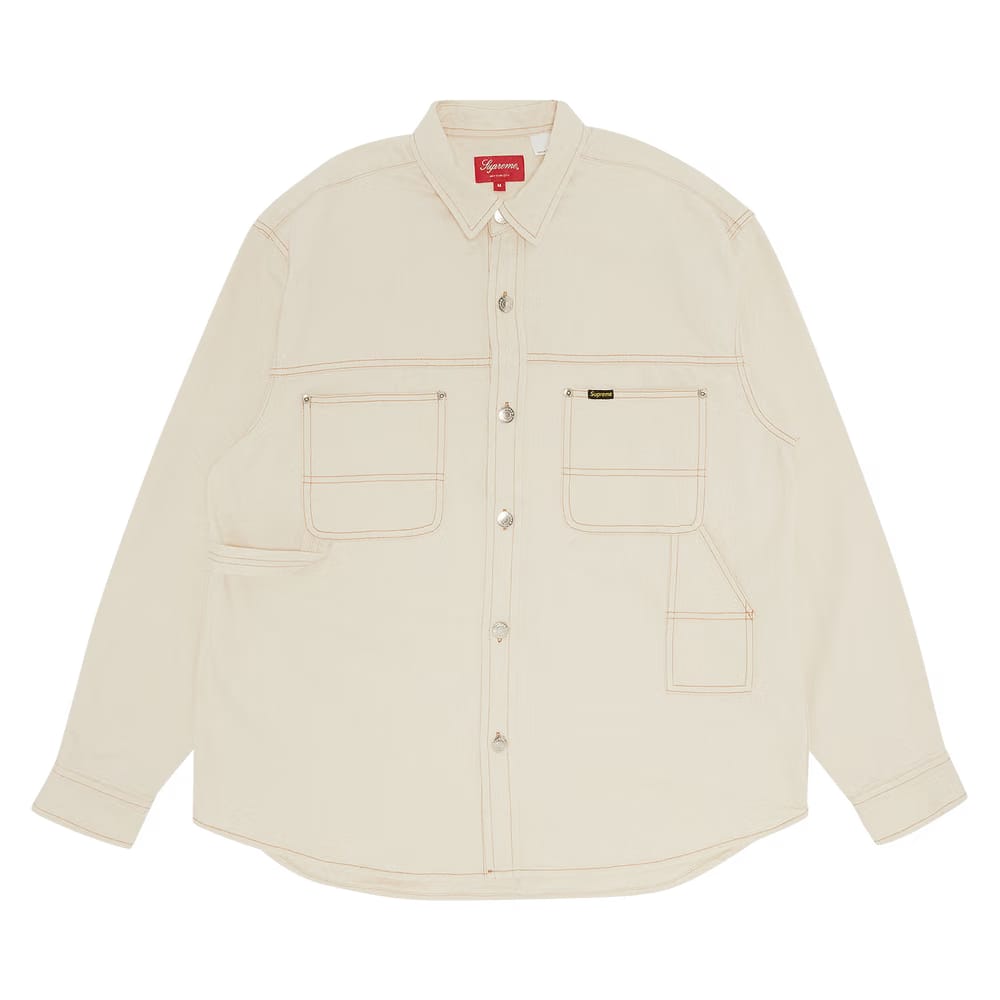 Supreme Denim Painter Shirt Natural