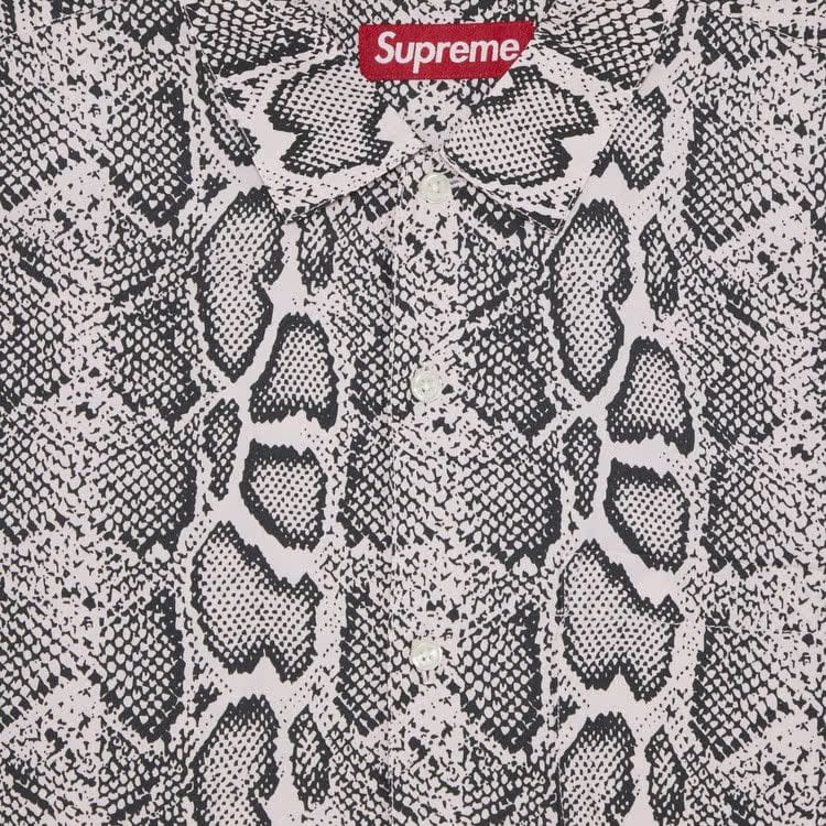 Supreme Snake Shorts-Sleeve Shirt Pink