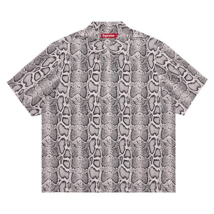 Supreme Snake Shorts-Sleeve Shirt Pink