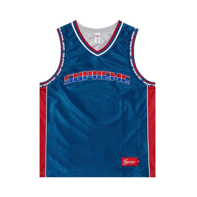 Supreme Reversible Basketball Jersey Royal