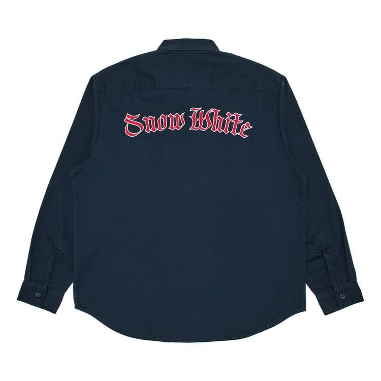 Supreme Snow White Work Shirt Light Navy