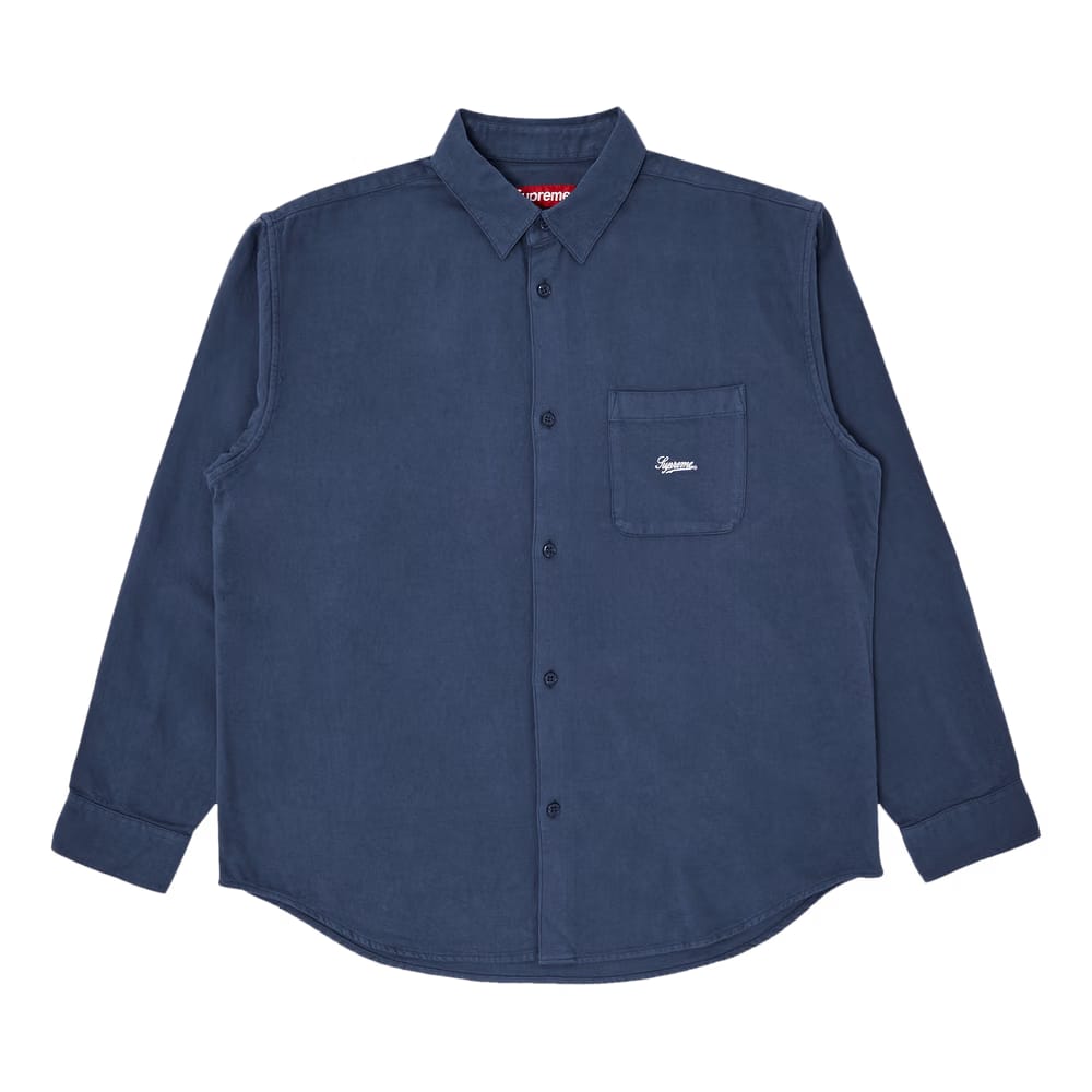 Supreme Flannel Shirt Dark Slate
