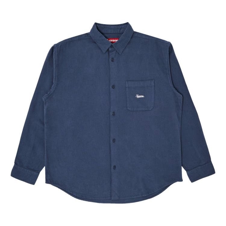 Supreme Flannel Shirt Dark Slate