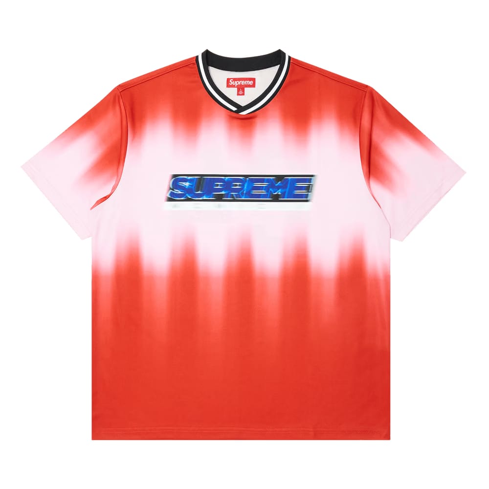 Supreme Blur Soccer Jersey Red