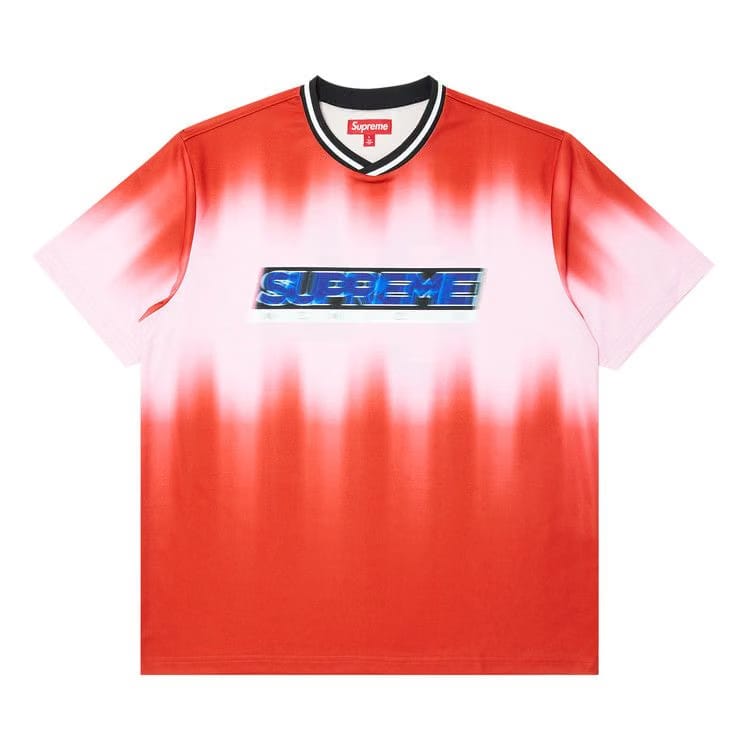 Supreme Blur Soccer Jersey Red