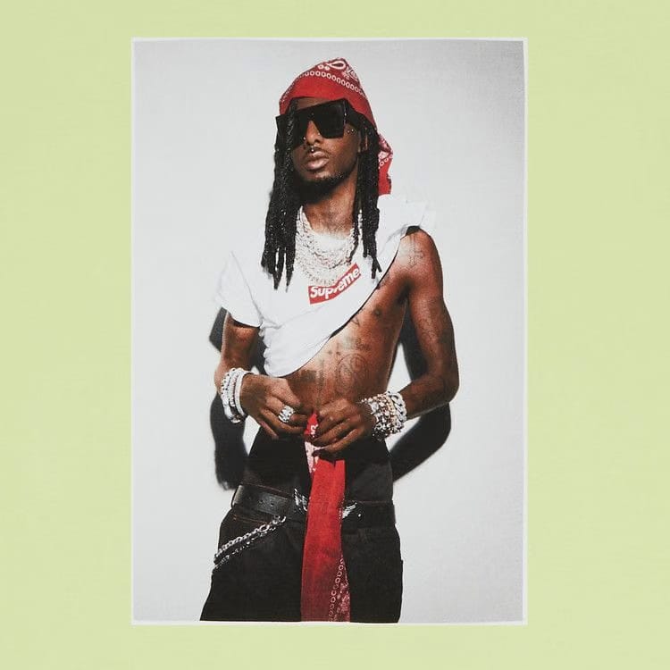 Supreme Playboi Carti T-Shirt Pale Green
