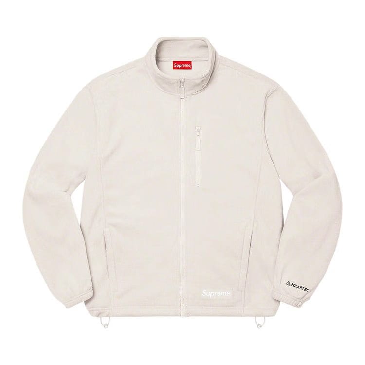 Supreme x Polartec Zip Jacket Stone