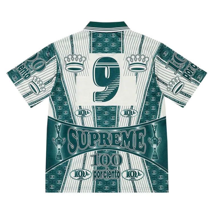 Supreme Por Ciento Soccer Jersey Green