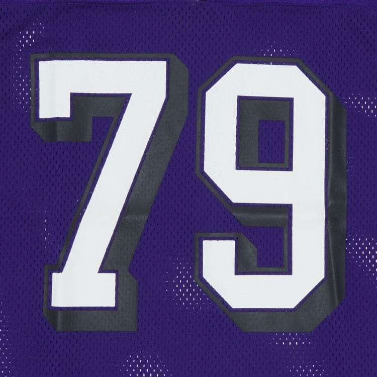 Vintage Supreme Diamond Rib Football Top Purple
