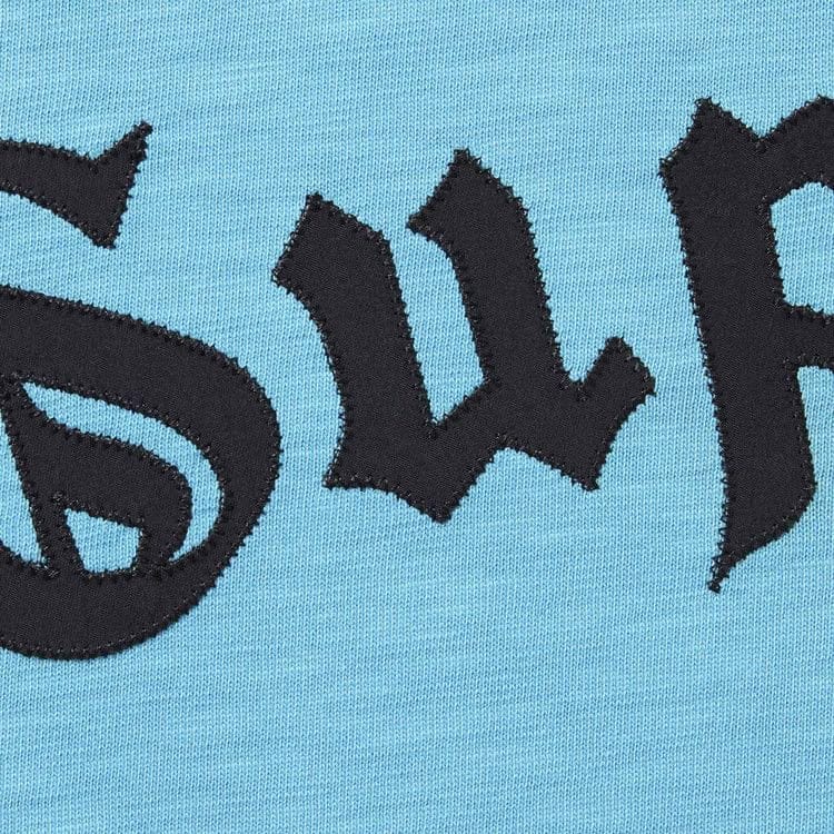 Supreme Cross Shorts-Sleeve Top Cyan