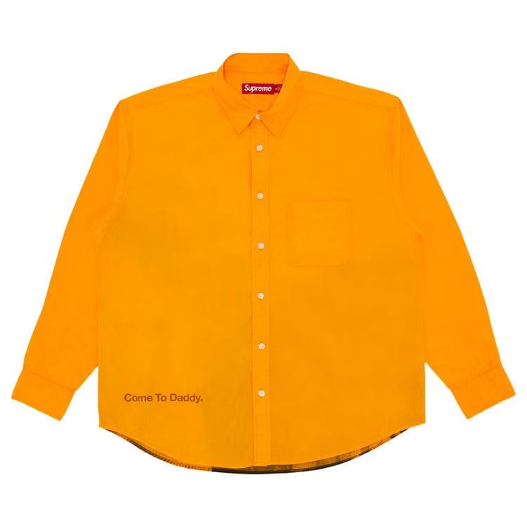 Supreme x Aphex Twin Shirt Orange