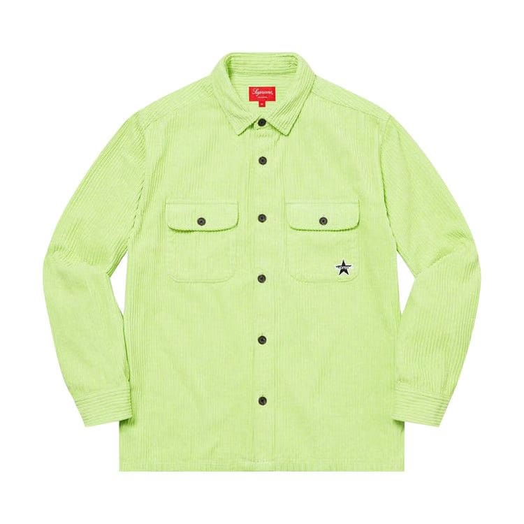 Supreme Corduroy Shirt Pale Mint