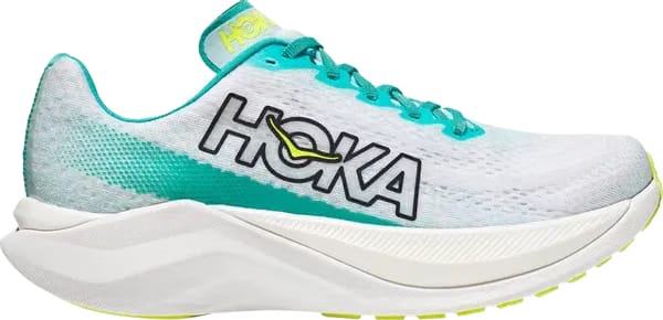 Hoka Mach x White/Blue Glass