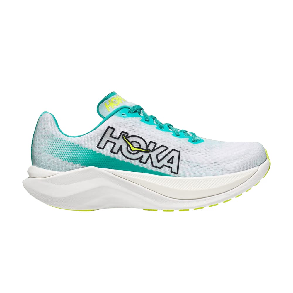 Hoka Mach x White/Blue Glass